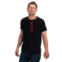 Футболка Sol's Regent Вишиванка стрічкою чорний S Фото