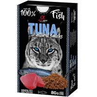 Лакомство для котов Alpha Spirit Cat Tuna Natural Snacks с тунцем 80 г Фото