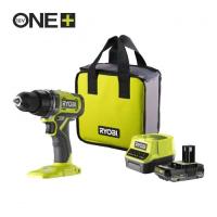 Шуруповерт Ryobi ONE+ RDD18-1C20S 18V, 1х2Ah, 52Нм, 450/1750об/мин, Фото