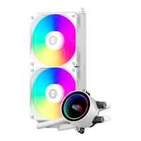 Система жидкостного охлаждения PcCooler DA240 ARGB WH Фото