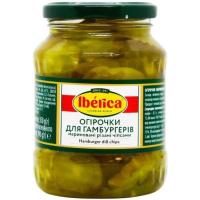 Овощная консервация Iberica Корнишоны нарезанные 5-7 см 370 мл Фото