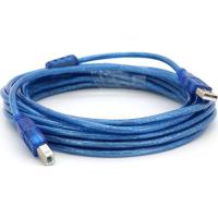 Кабель для принтера Ritar USB 2.0 AM/BM 5.0m ferrite blue Фото