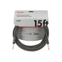 Инструментальный кабель Fender Cable Professional Series 15' Grey Tweed Фото
