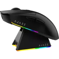 Мишка Ajazz AJ139 V2 MC Wireless/Bluetooth/USB Black Фото