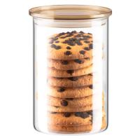 Банка Ardesto Fresh 900 мл, скло, пластик, прозорий Фото