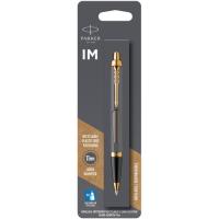 Ручка кулькова Parker IM 17 Grey Lacquer GT BP блістер Фото