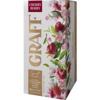 Чай Graff Cherry Berry с ароматом цветов малины и вишни 20x1 Фото
