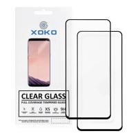 Стекло защитное XoKo Full Cover Ultra-Thin iPhone 15 Plus Black 2 pcs Фото