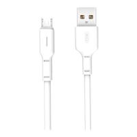 Дата кабель XO USB 2.0 AM to Micro 5P 1.0m 3A white Фото