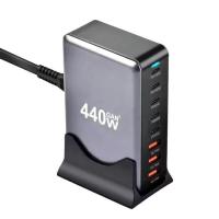 Зарядное устройство XoKo 2xUSB-С PD100W + 3xUSB-С PD65W + 3xUSB QC18W 440W Фото