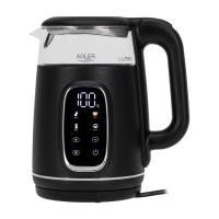 Электрочайник Adler AD 1305 black silver Фото