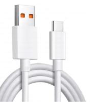 Дата кабель Dengos USB 2.0 AM to USB-C 1.0m 6A white Фото