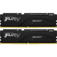 Модуль пам'яті для комп'ютера Kingston Fury (ex.HyperX) DDR5 128GB (2x64GB) 5600 MHz Beast Black Фото