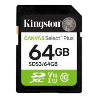 Карта памяти Kingston 64GB SDXC class 10 UHS-I V10 A1 Canvas Select Plus Фото
