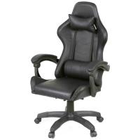 Кресло игровое Аклас Озорник ANF подростковый Черный (PU-черный) Фото