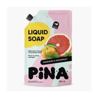 Жидкое мыло Pina Mandarin and grapefruit Дой-пак 550 мл Фото