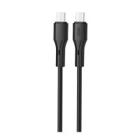 Дата кабель XO USB-C to USB-C 1.0m 60W black Фото