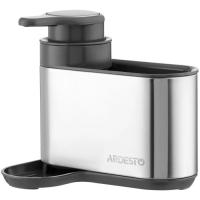 Дозатор для жидкого мыла Ardesto Minimalism Органайзер для моющих средств Серый Фото