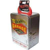 Ігровий набір Hot Wheels Вінтажний контейнер для 18 машинок, сріблястий Фото