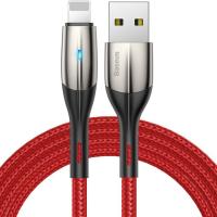Дата кабель Baseus USB 2.0 AM to Lightning 1.0m 2.4A red Фото