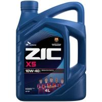 Моторное масло ZIC 10W-40 X5 4л Фото