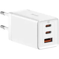 Зарядний пристрій Baseus 2xUSB-C 65W + 1xUSB GaN + cable USB-C to USB-C 100 Фото