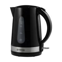 Электрочайник Gorenje 1.7л, 2,200 Вт, strix контроль, скло, чорний Фото