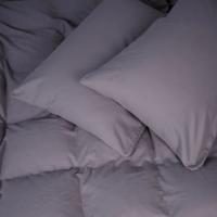 Постельное белье MirSon 001 Ash grey Фланель 2x143x210 Семейный Фото