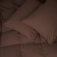 Постельное белье MirSon 003 Brown Фланель 175х210 Двуспальный Фото