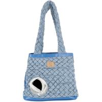 Переноска для животных MISOKO&CO 40x18x38 см темно-синя Фото