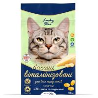 Лакомство для котов Lucky Star Витаминизированный с сыром 30 г Фото
