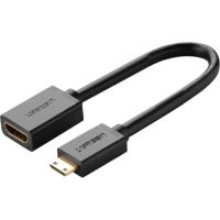 Переходник Ugreen Mini HDMI M to HDMI F 0.22m black Фото