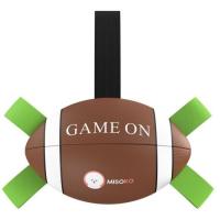 Игрушка для собак MISOKO&CO Надувной мяч в форме мяча для регби коричневый 41 Фото