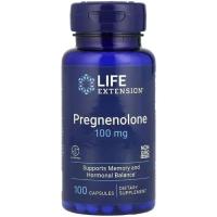 Витаминно-минеральный комплекс Life Extension Прегненолон, 100 мг, Pregnenolone, 100 капсул Фото