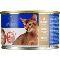 Паштет для кошек PREMIUM PET мясное ассорти 100 г Фото