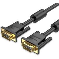 Кабель мультимедийный Vention VGA M to VGA M 5.0m black Фото