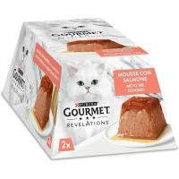 Паштет для котів Purina Gourmet Revelations мус з лососем 2х57 г Фото
