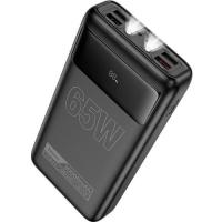 Батарея універсальна HOCO 30000mAh Apollo PD/65W QC/3.0 Black Фото