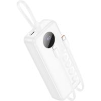 Батарея універсальна HOCO 20000mAh, PD/20W, 22.5W, White Фото
