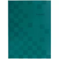 Книга записная Axent A4 Mosaic, 96 листов клетка, зеленый Фото