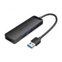 Концентратор Vention USB 3.0 to 4xUSB 3.0 black Фото