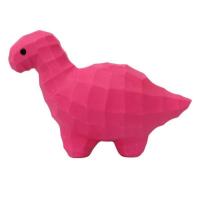 Игрушка для собак MISOKO&CO Динозавр 21.5 см розовая Фото