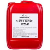 Моторное масло NORVEGO SUPER DIESEL 10W40 10л Фото