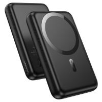 Батарея универсальная HOCO 10000mAh Grace PD/20W Magnetic Black Фото