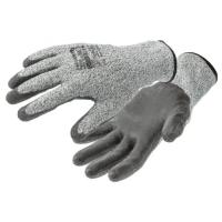 Защитные перчатки Hoegert FUHSE HT5K763-11 противопорезные с полиуретановым Фото