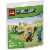 Конструктор LEGO recruitment Minecraft Конфлікт біля багаття Алекса Фото
