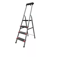 Лестница GTM стременка 4сх. верхняя ступенька-0,86м, ступеньки Фото