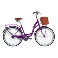 Велосипед Dorozhnik 26" AQUAMARINE BH рама-17" ST 2025 бузковий Фото