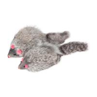 Игрушка для кошек "FOX" Мышь серая 10 см Фото