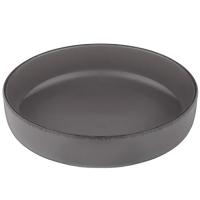 Тарелка Ardesto Lazio, 730мл, 18.5см, кераміка, сірий темний Фото